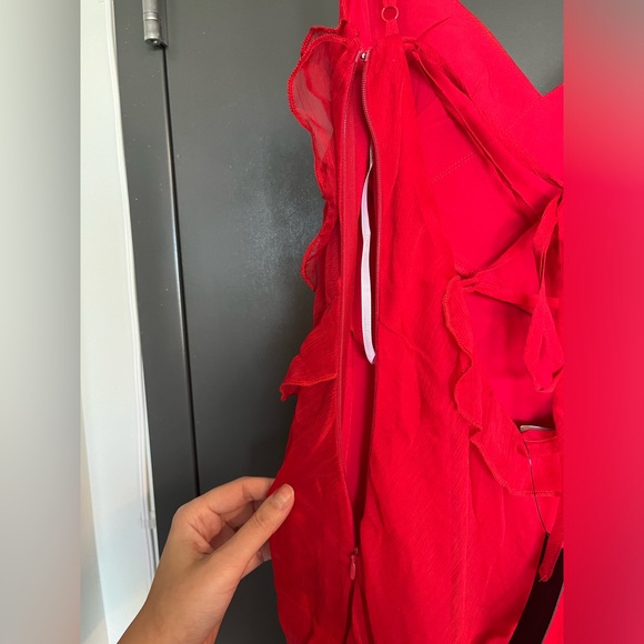 Lulus Ruffled Dress - NWT - Picture 9 of 9